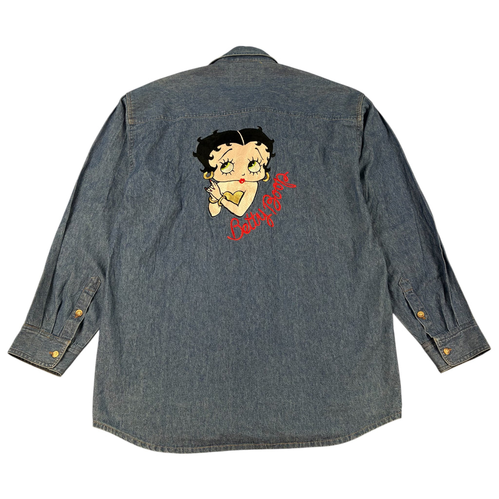 Betty Boop Vintage Denim Shirt