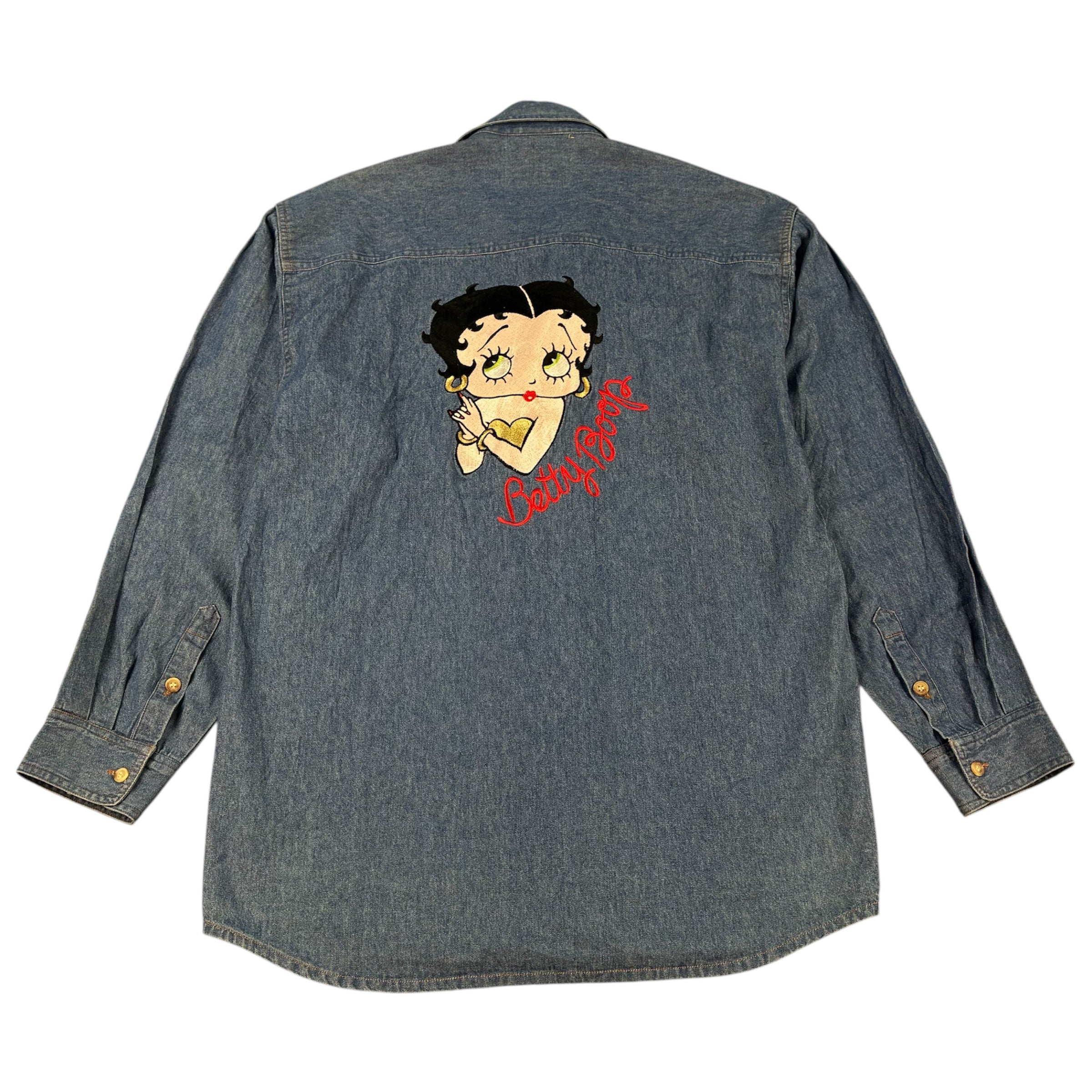 Betty Boop Vintage Denim Shirt