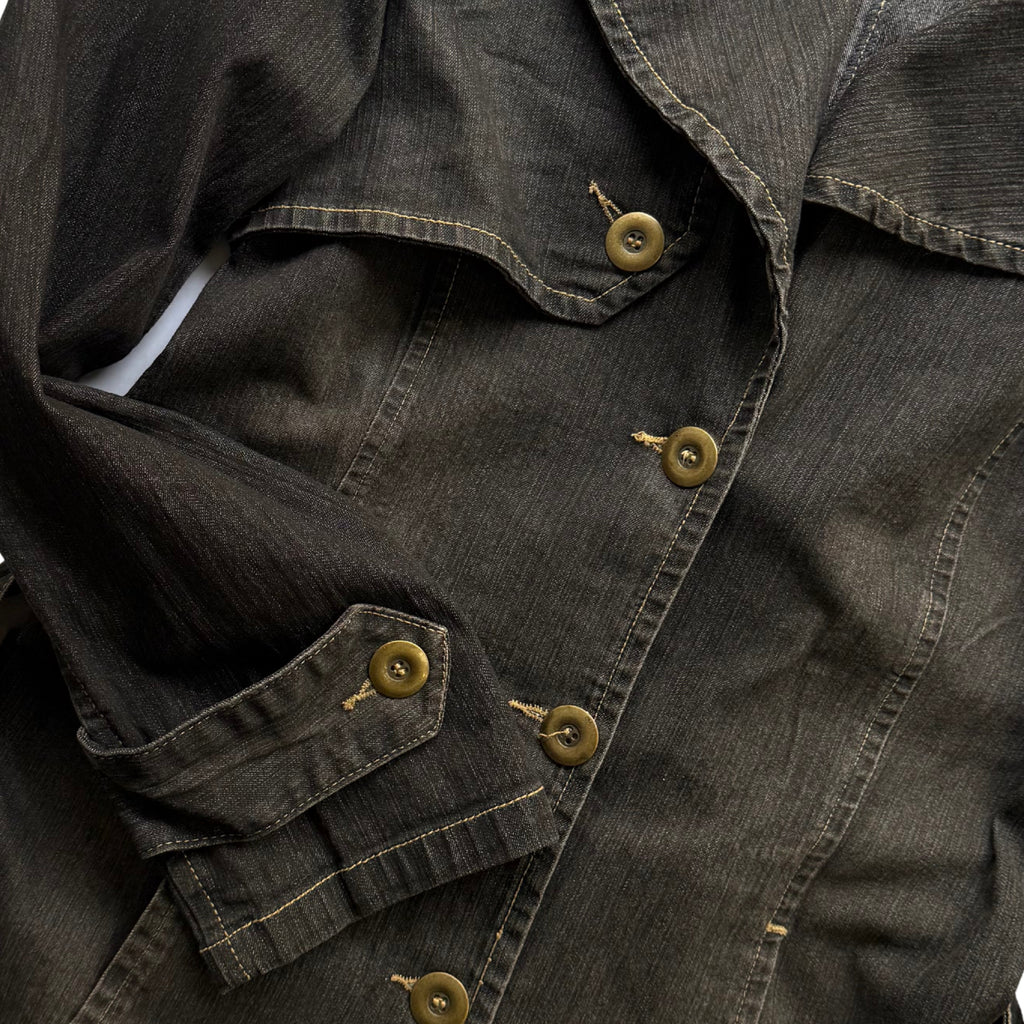Denim Trench Coat