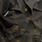 Denim Trench Coat