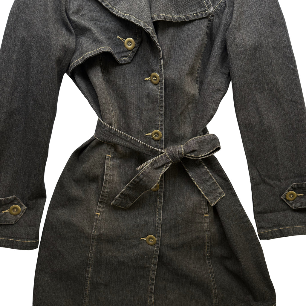 Denim Trench Coat