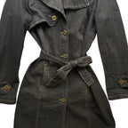 Denim Trench Coat