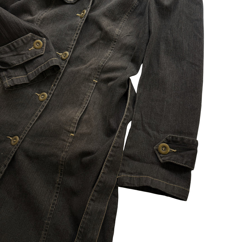 Denim Trench Coat