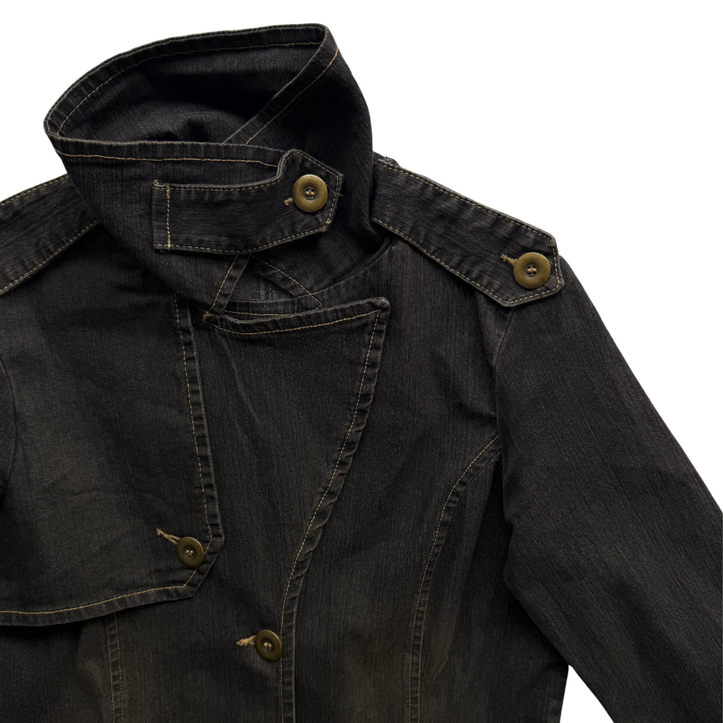 Denim Trench Coat