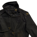 Denim Trench Coat