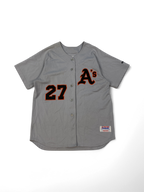 Vintage Athletic Jersey with Number 27