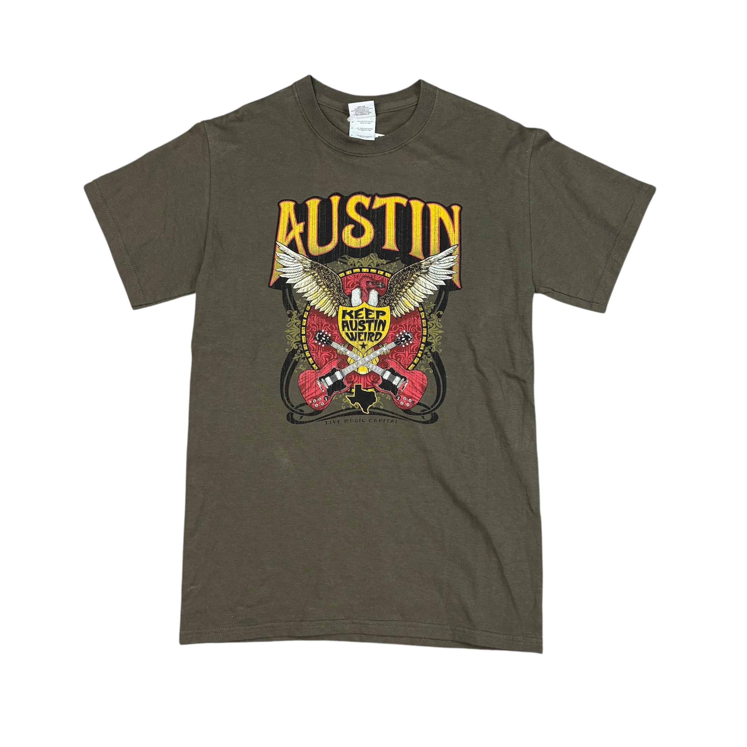 Keep Austin Weird Green T-Shirt