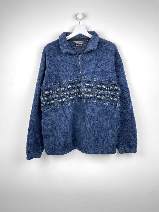 Tsunami pattern fleece