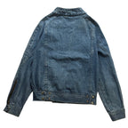Vintage Asymmetric Denim Jacket