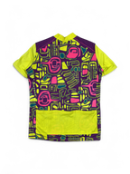 Kupline Vibrant Cycling Jersey with Abstract Pattern