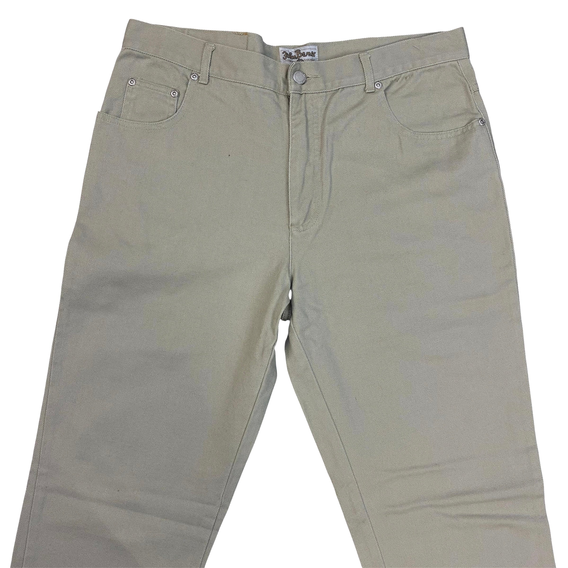 John Baner Straight Leg Jeans  – Beige