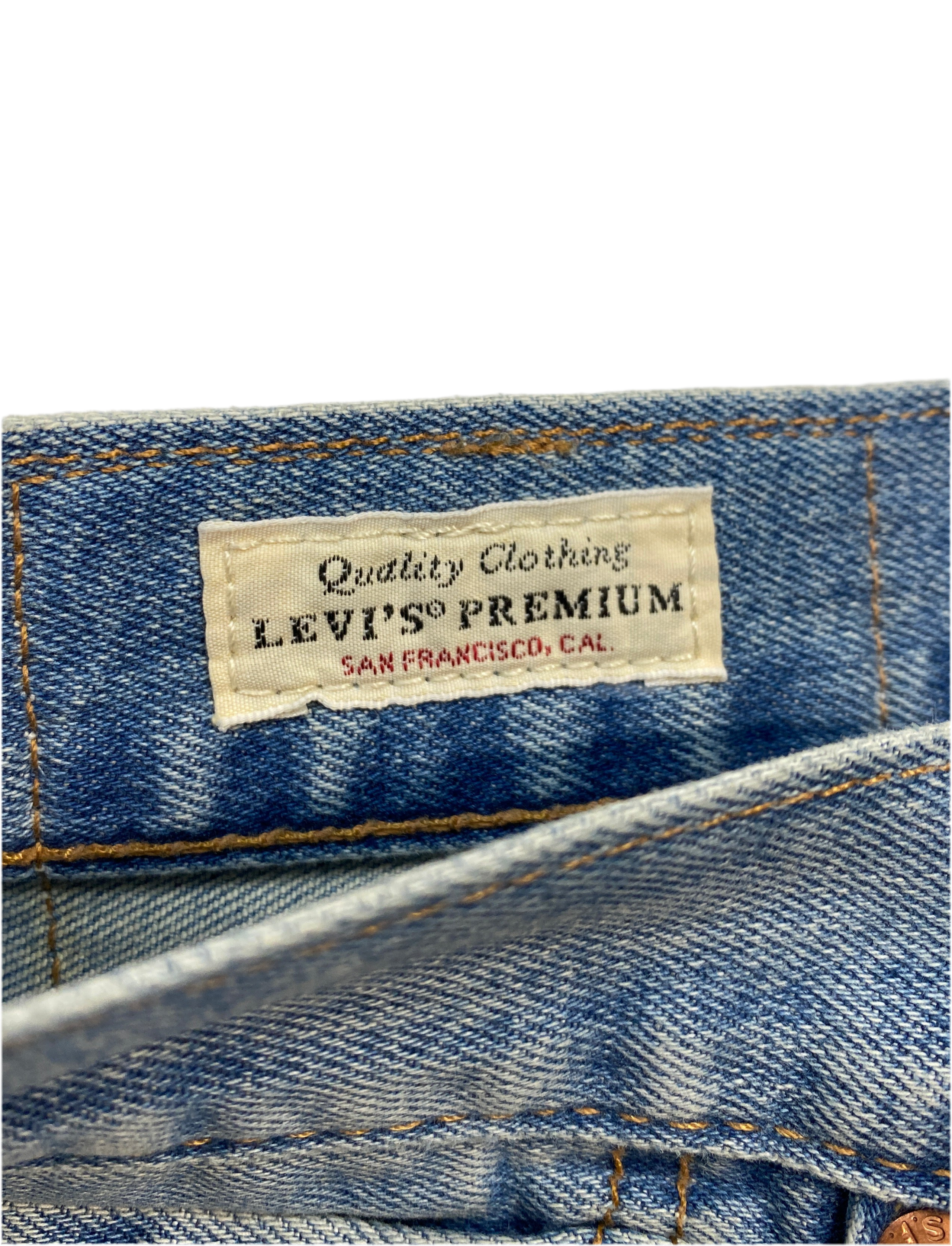 Levis 501 Premium Jeans Light Blue