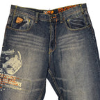 Akademiks Printed Y2K Denim