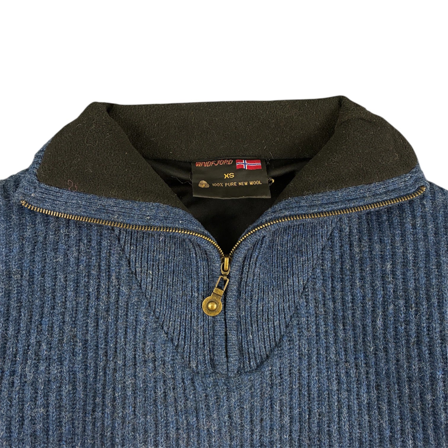 Windfjord Vintage Quarter-Zip Knit