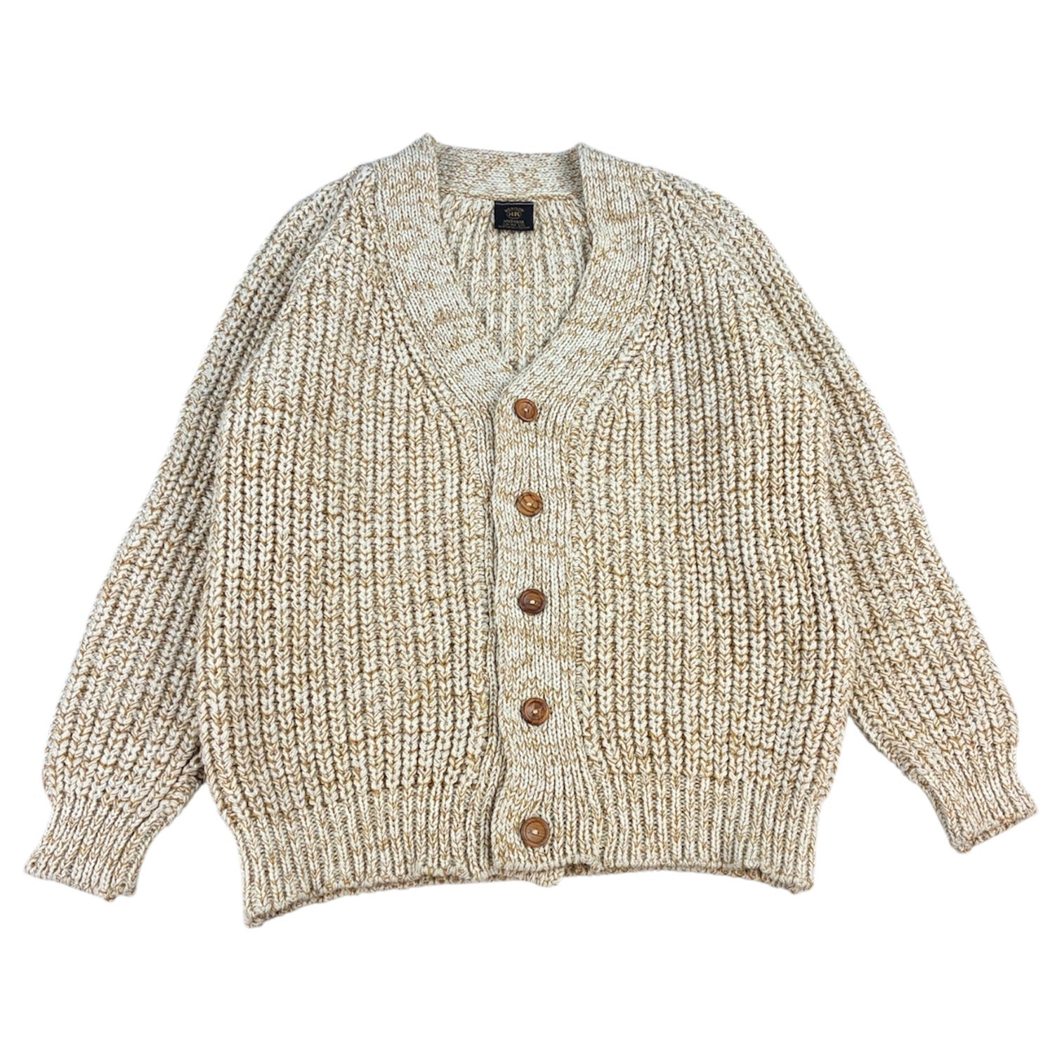 Kernow Button-Up Classic Knit Sweater