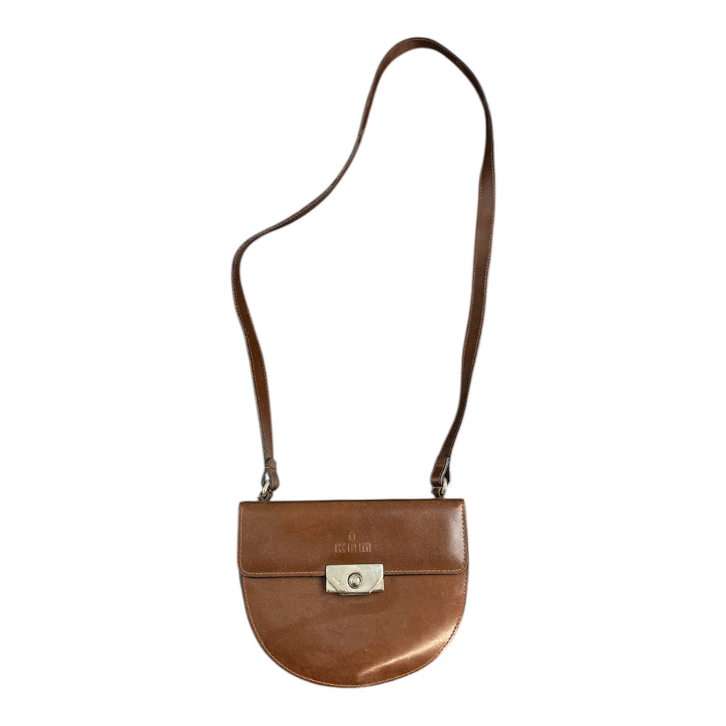 Vintage KEM Leather Shoulder Bag
