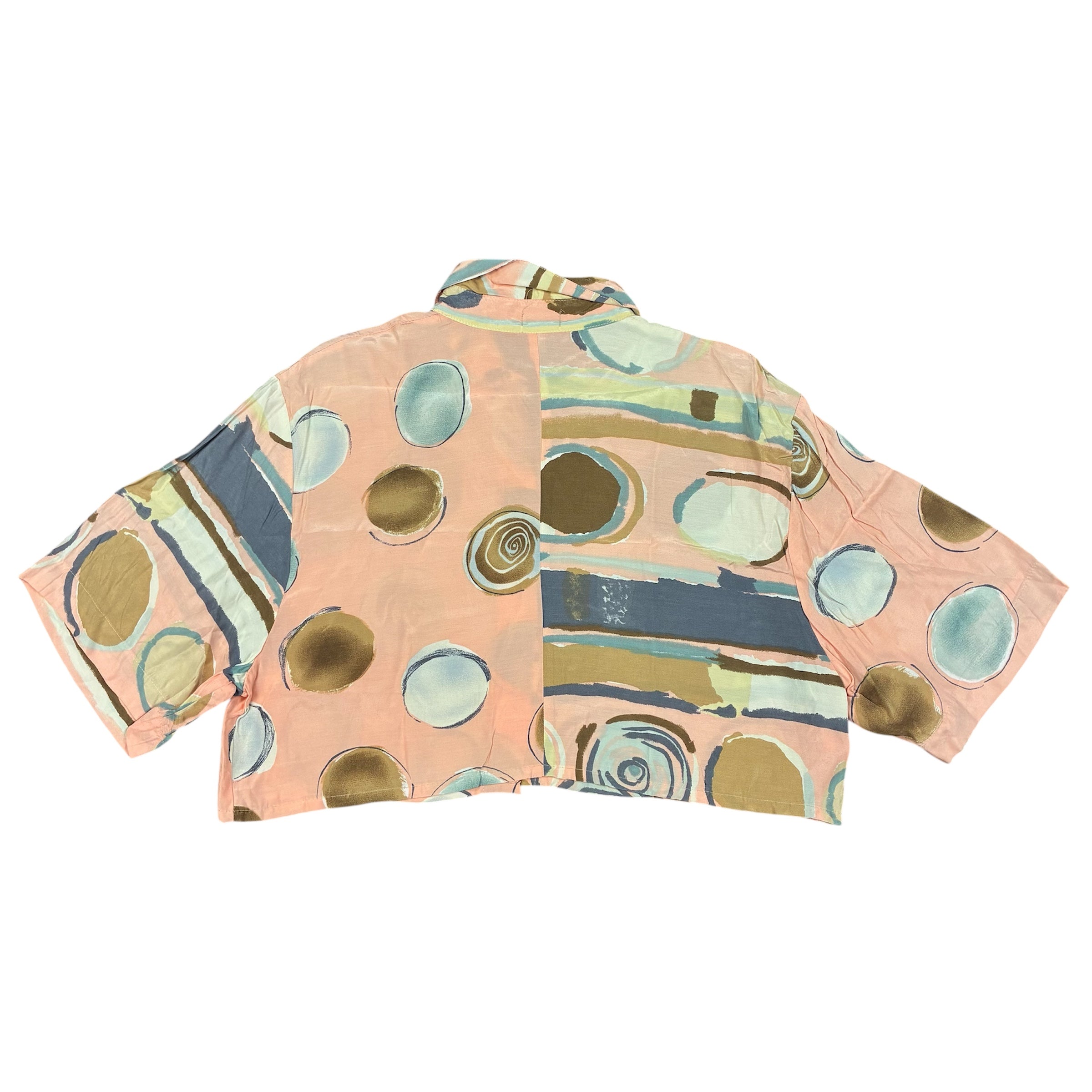 Reworked Cropped Blouse