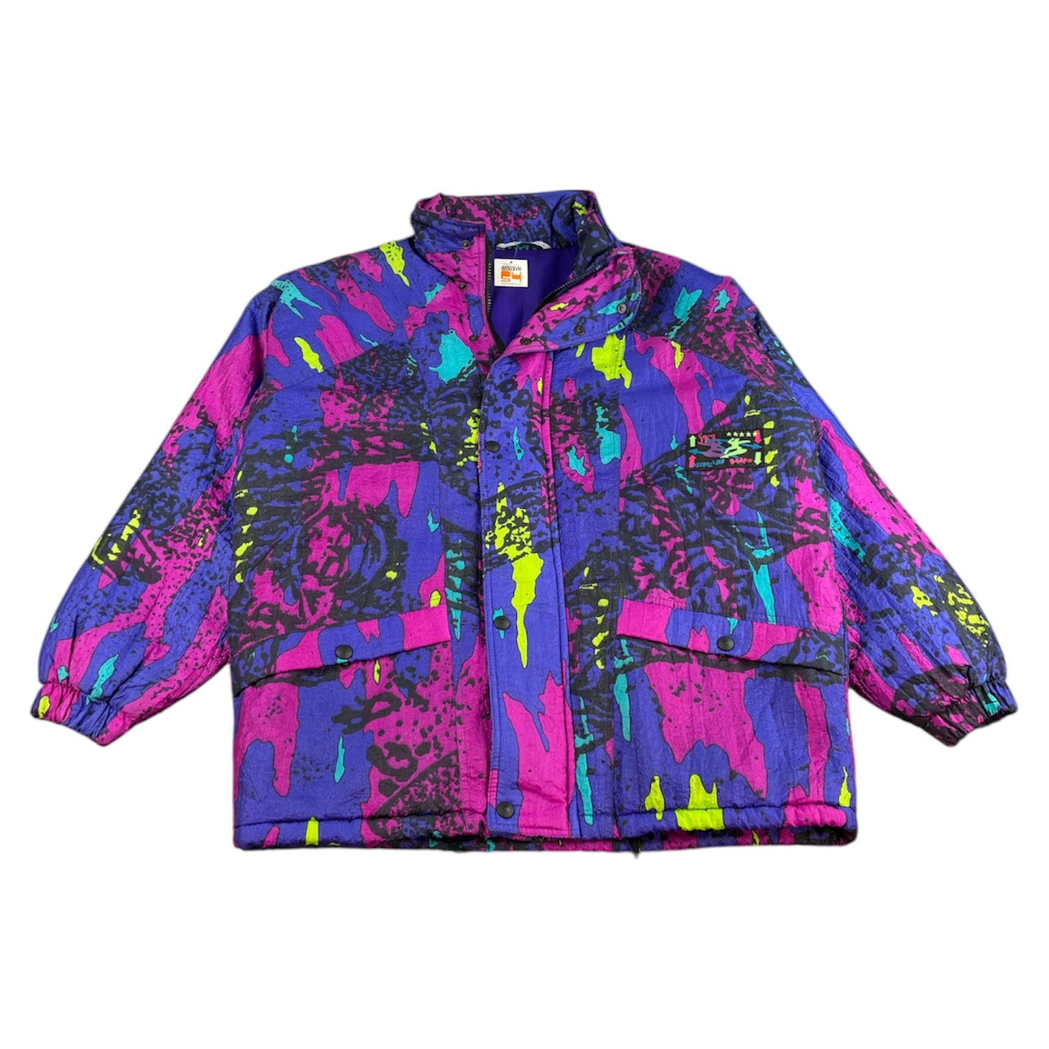 Astrolabio Crazy Pattern Winter Jacket
