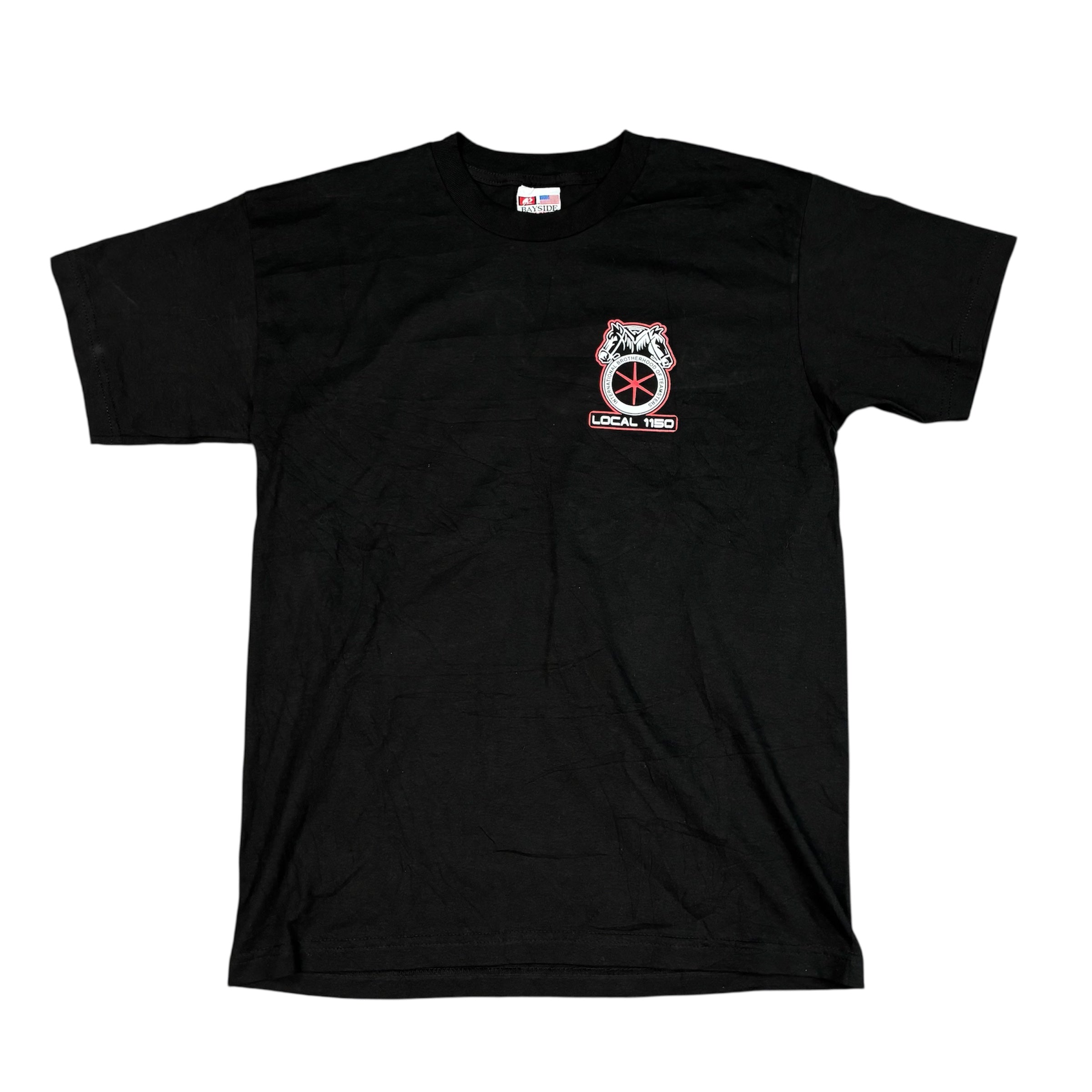 Local 1150 Black T-Shirt - Front & Backprint