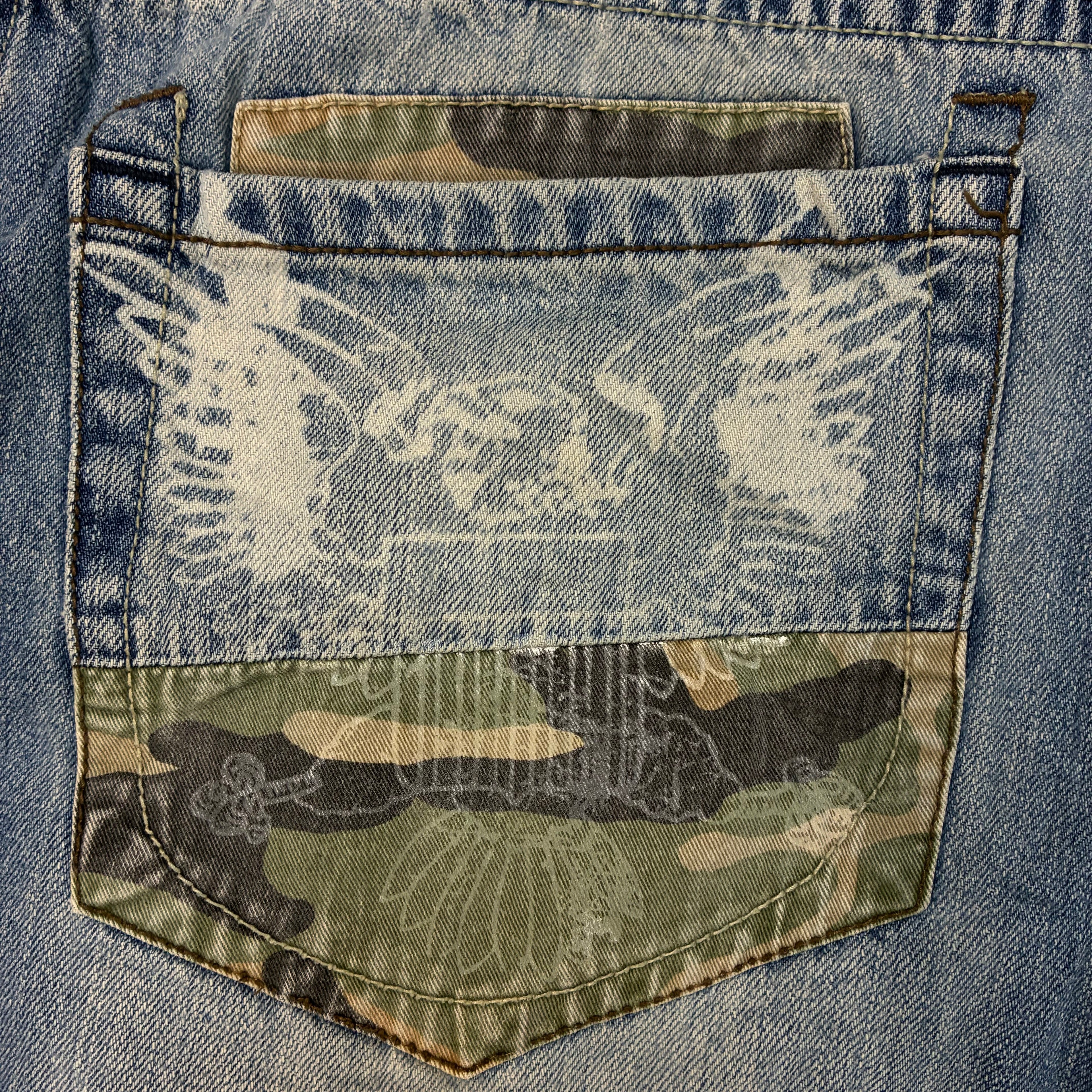 South Pole Camo Y2K Denim