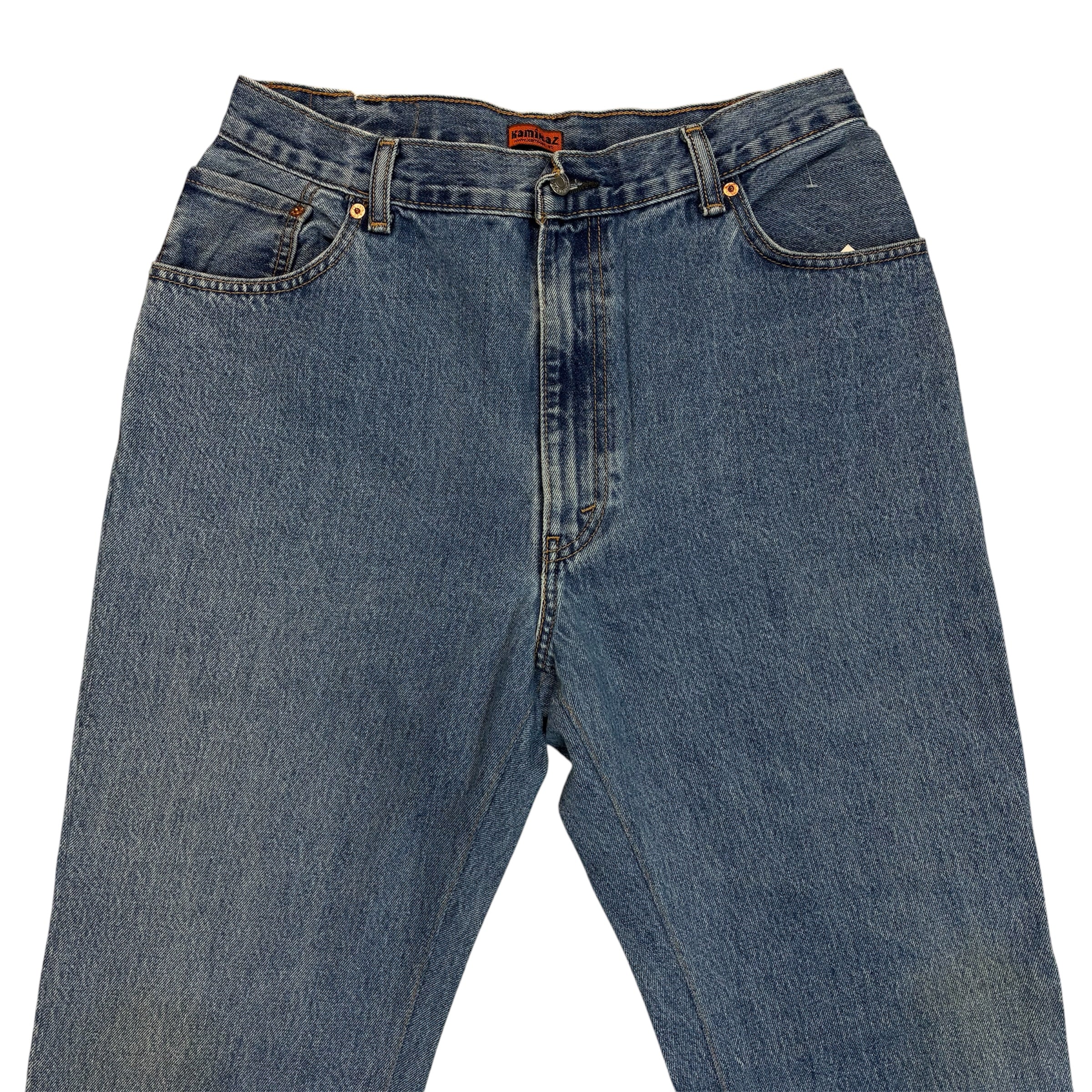 Vintage Reworked Levi‘s Tapered Jeans – Blue Wash