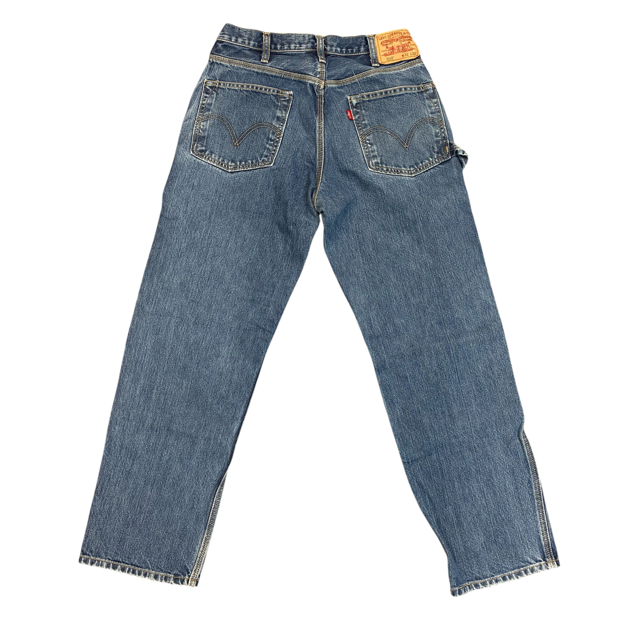 Vintage Reworked Levi’s Carpenter Jeans – Blue Wash