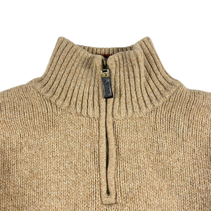 Quarter Zip Knit Sweater