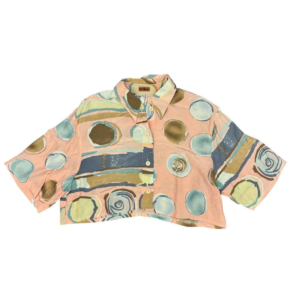 Reworked Cropped Blouse