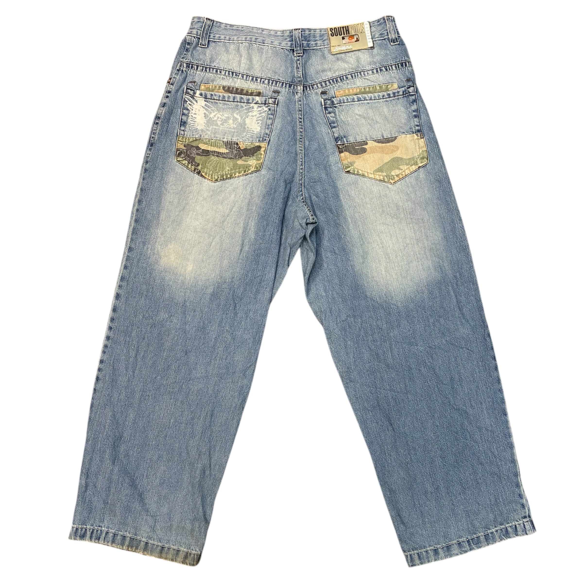South Pole Camo Y2K Denim