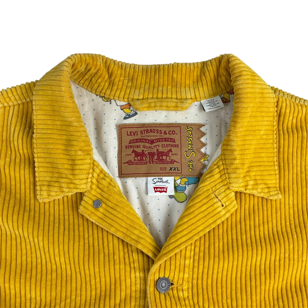 Levi’s x The Simpsons Mustard Corduroy Jacket