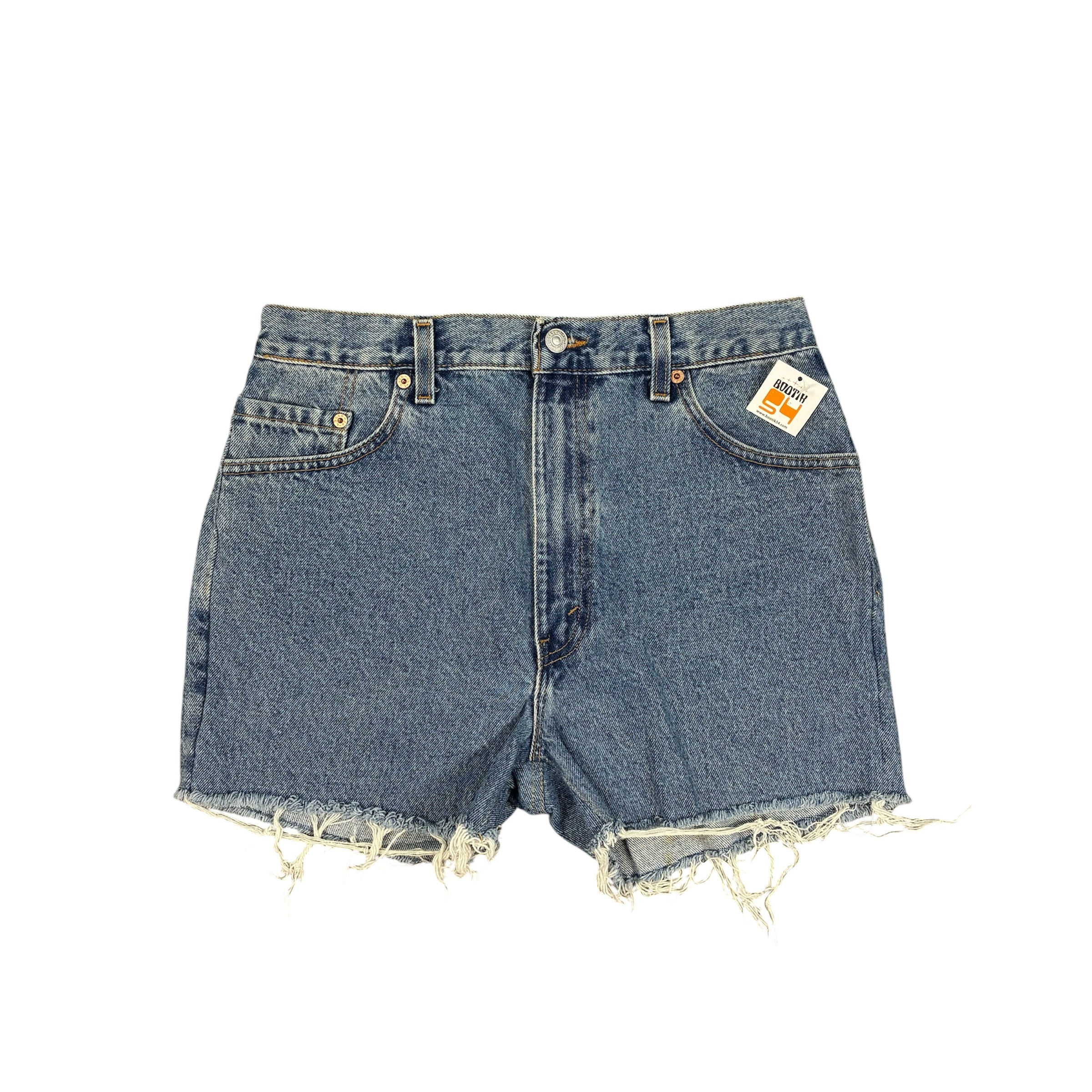 Reworked Levi’s Jeans Shorts Blue Wash