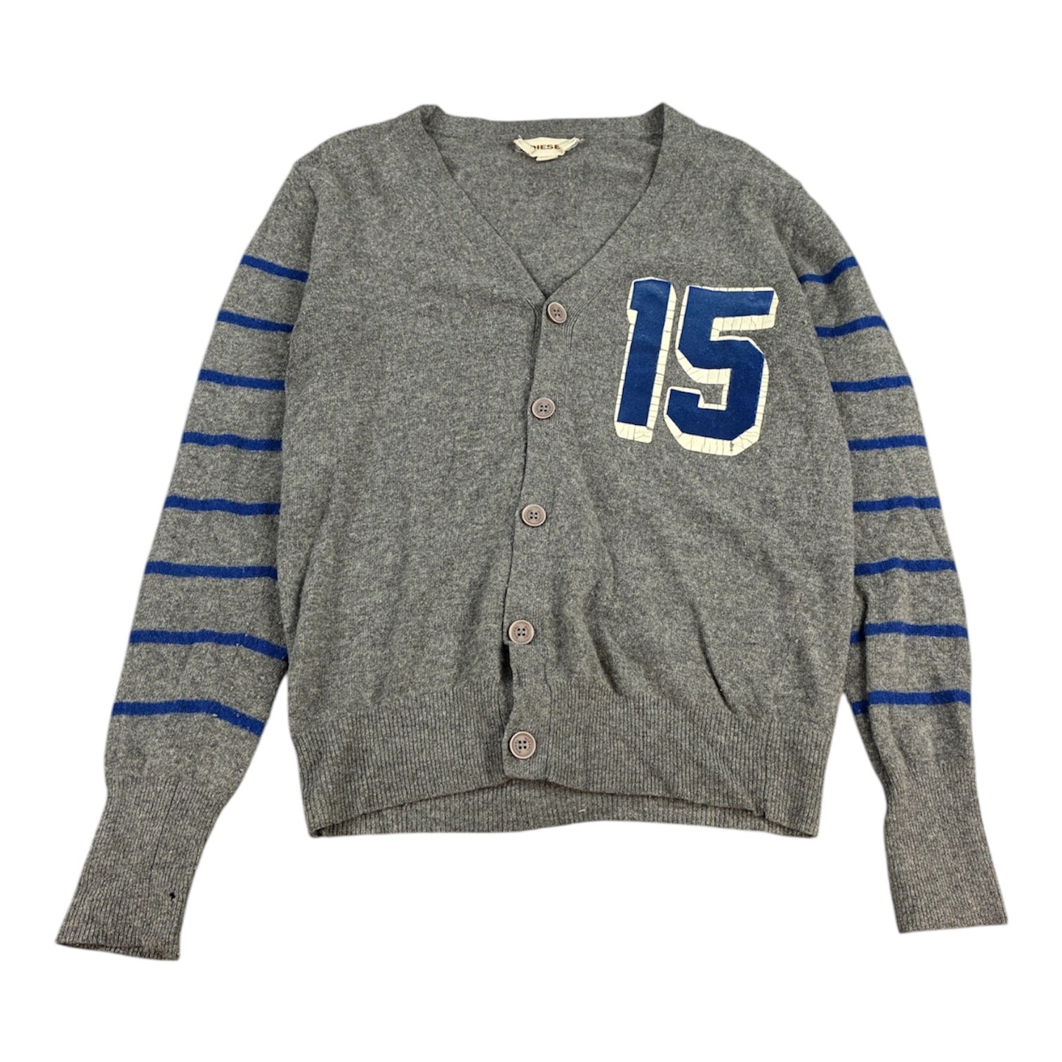 Diesel Vintage Button-Up Sweater