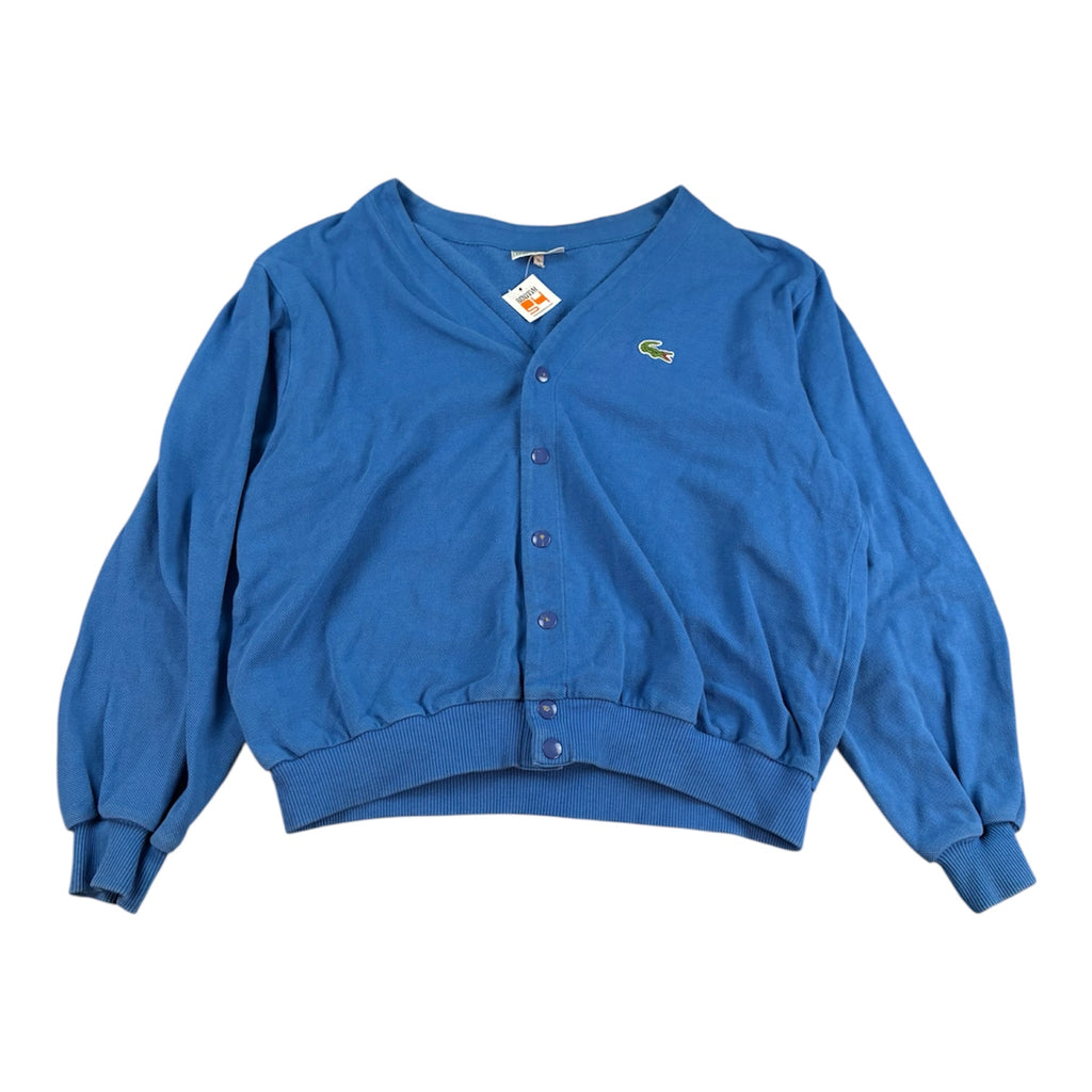 Lacoste Vintage Button-Up Sweater