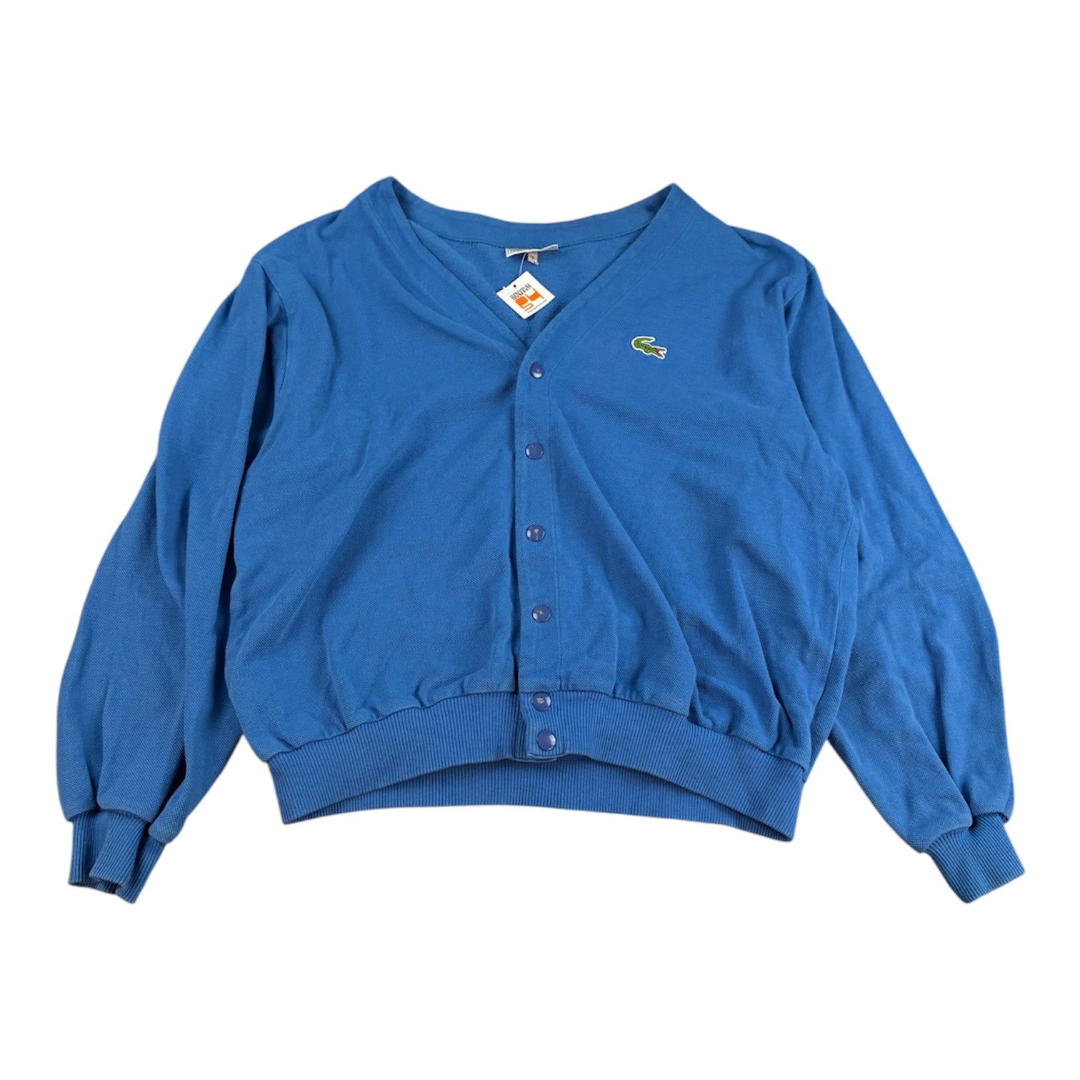 Lacoste Vintage Button-Up Sweater