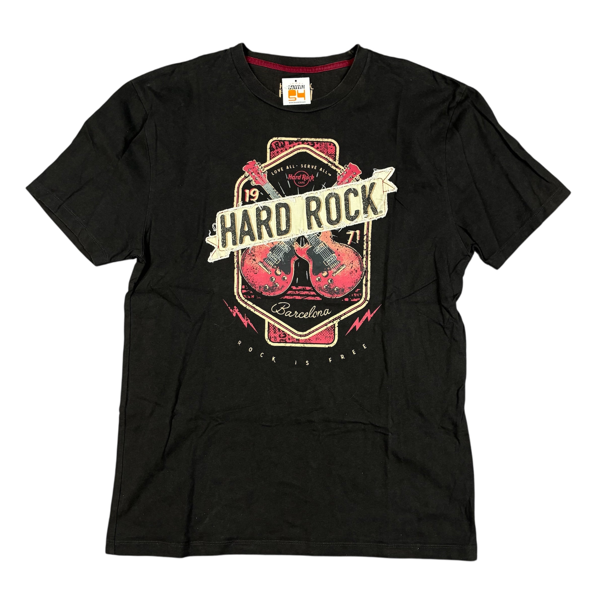 Hard Rock Cafe Barcelona Brown T-Shirt