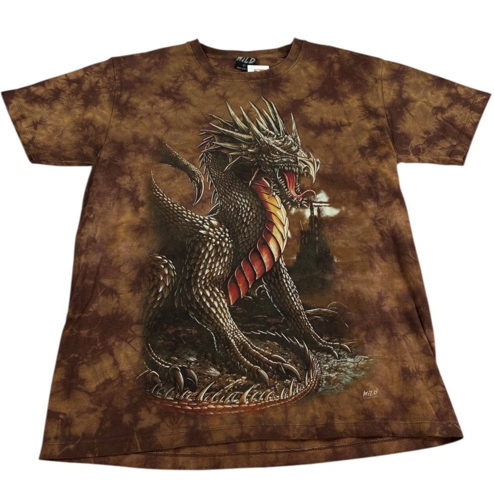 Wild Double-Printed Dragon T-Shirt