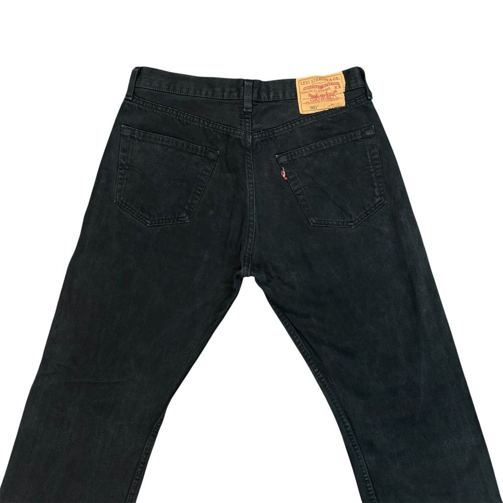 Levi‘s 501 Straight Leg Jeans – Deep Black Wash
