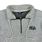 Weird Fish Vintage Quarter-Zip Knit