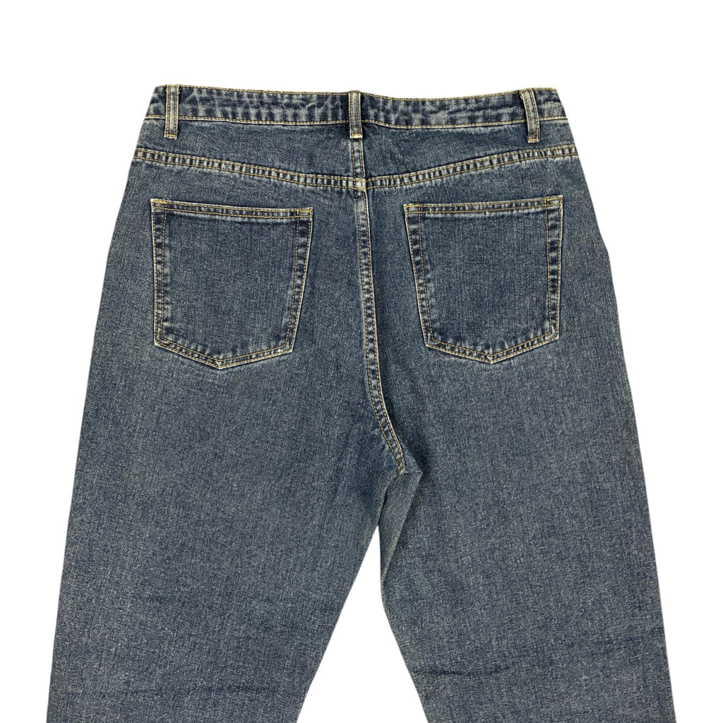 Glamorous Flower Embroidered Denim