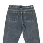 Glamorous Flower Embroidered Denim