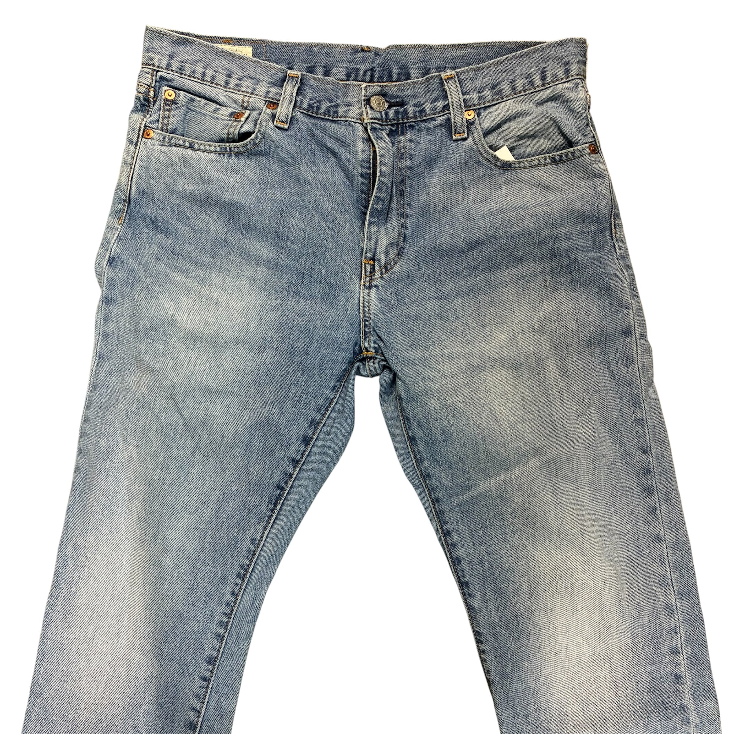 Levi’s 502 Straight Leg Jeans – Used Light Blue Wash