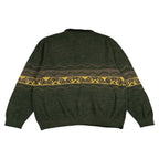 Vintage Knit Button-Up