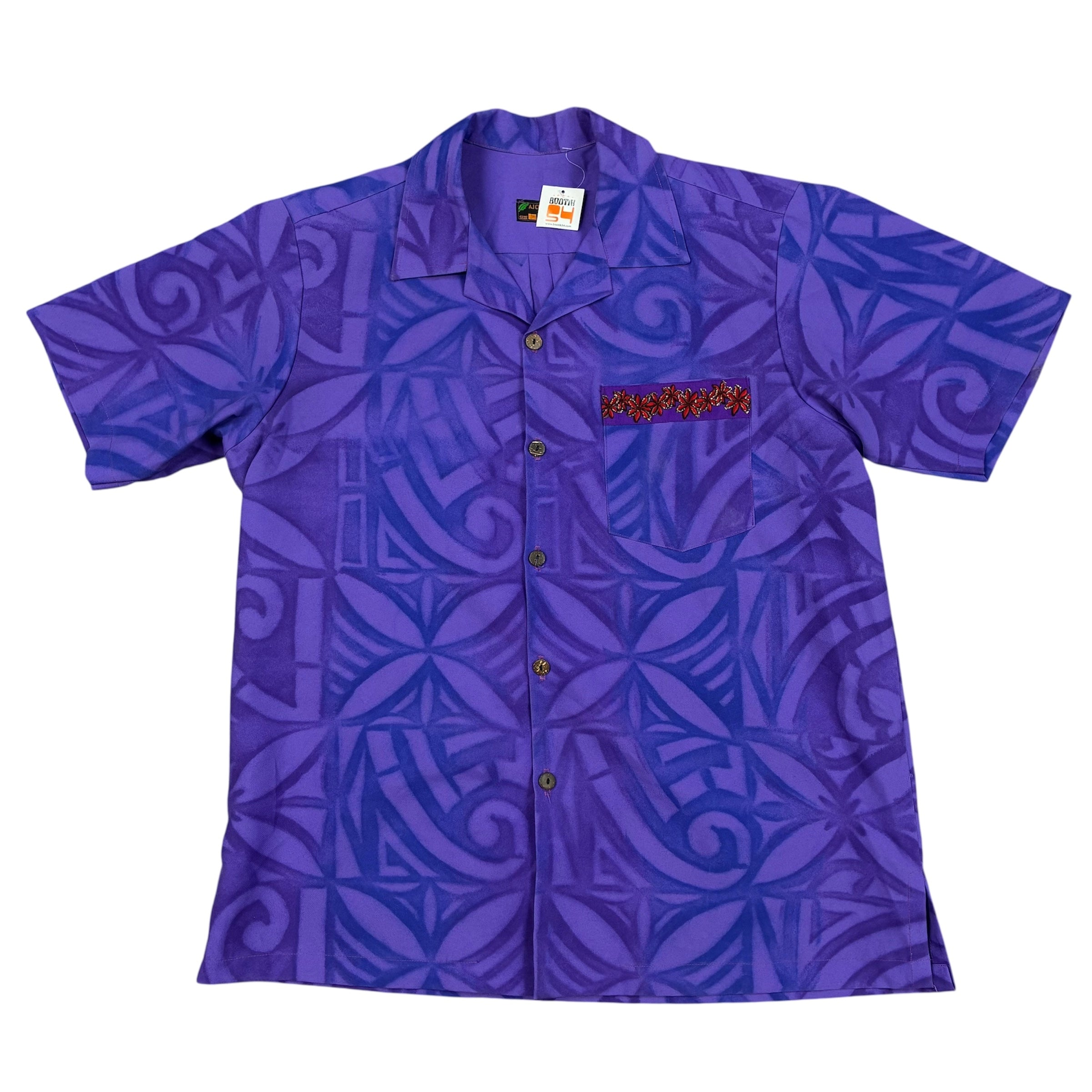 Dark Purple Hawaii Shirt