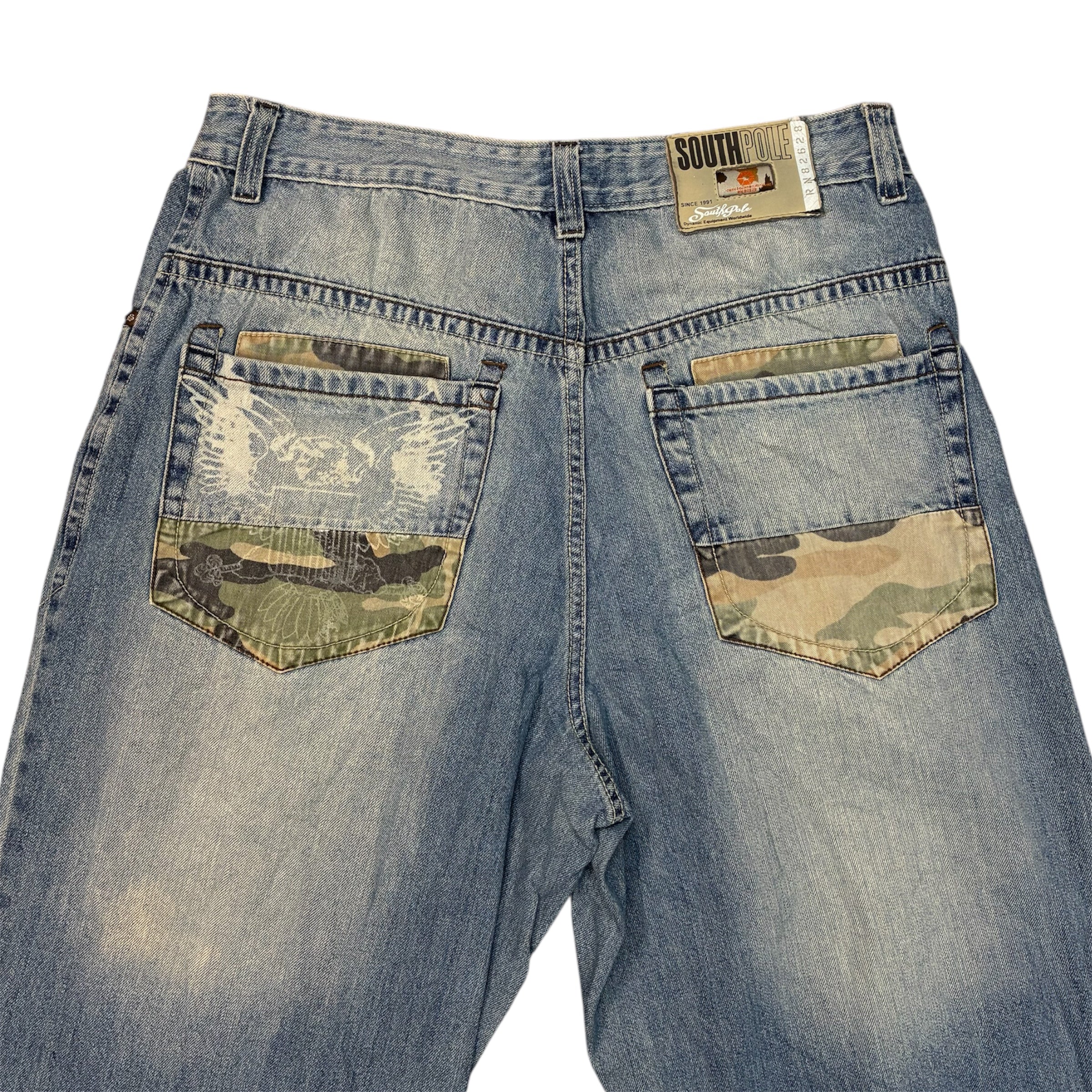 South Pole Camo Y2K Denim