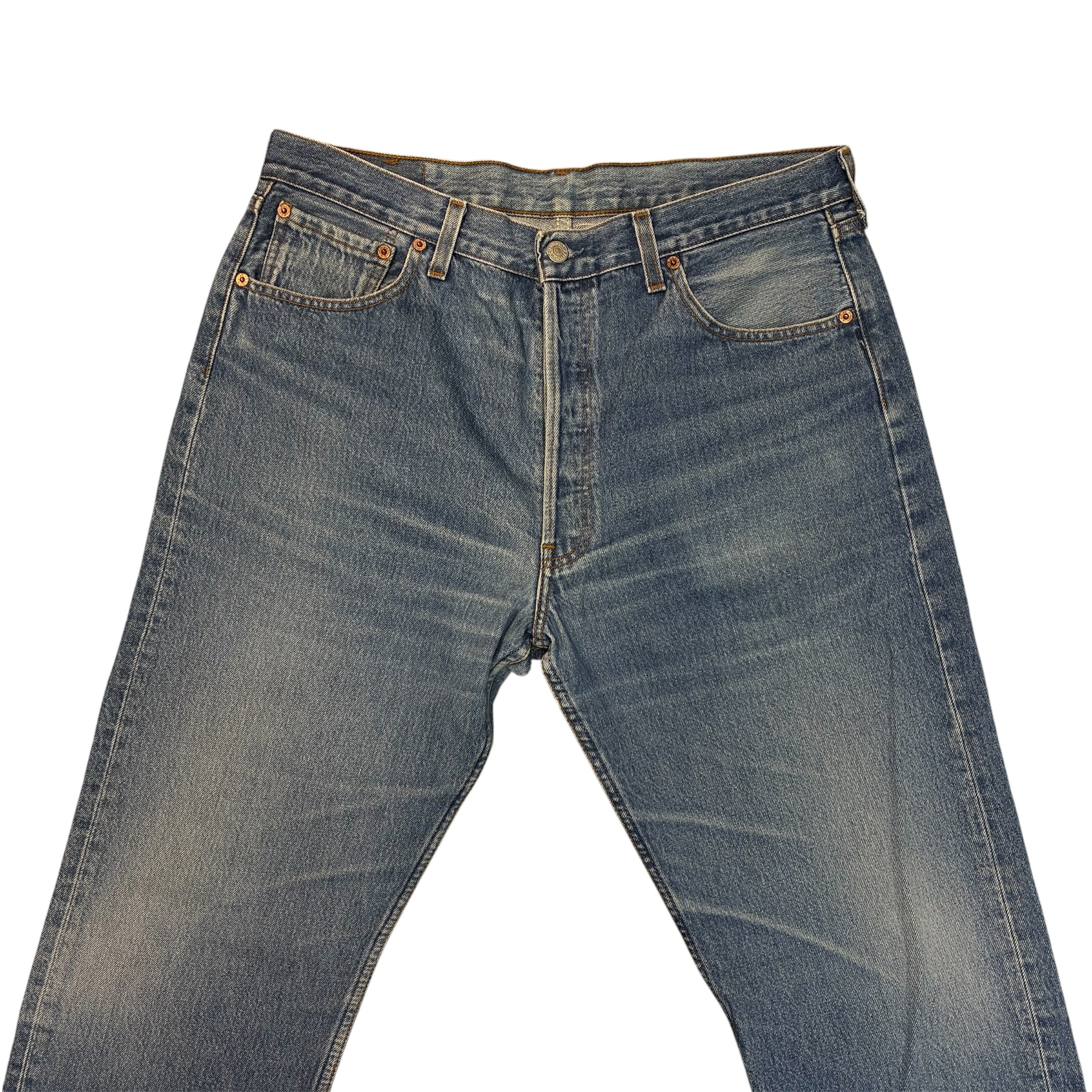 Levi’s 501 Straight Leg Jeans – Vintage Used Wash