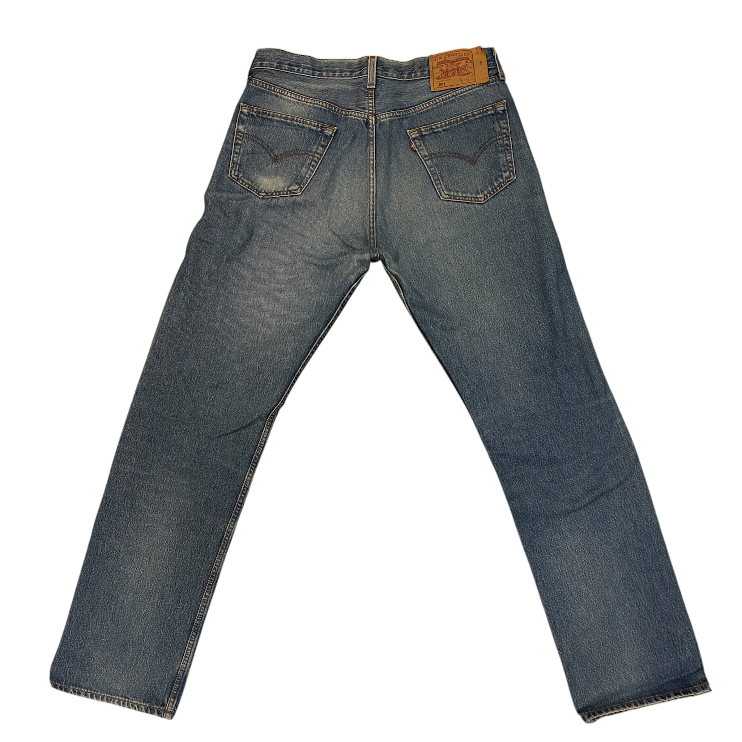 Levi’s 501 Straight Leg Jeans – Vintage Used Wash
