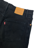 Levis Ribcage Straight Premium Jeans Black