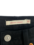 Levis Ribcage Straight Premium Jeans Black