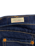 Levis 514 Premium Jeans Raw Denim Dark Blue