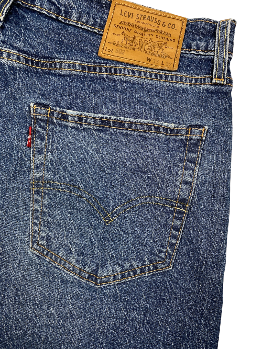 Levis 502 Premium Jeans Blue